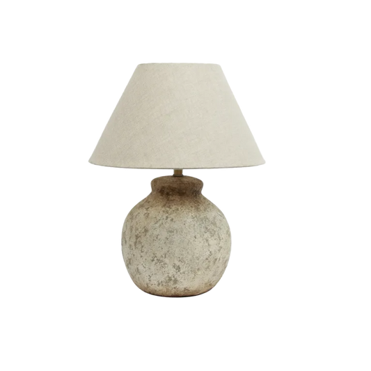 Elba Lampbase Terracotta Short