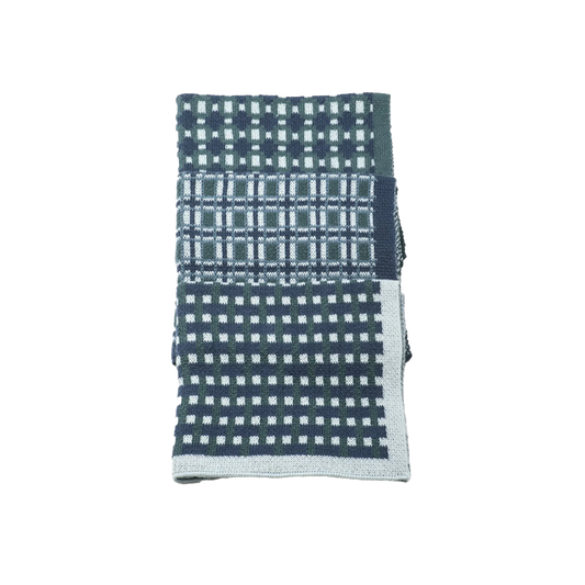 Basento denim washcloths - set of three