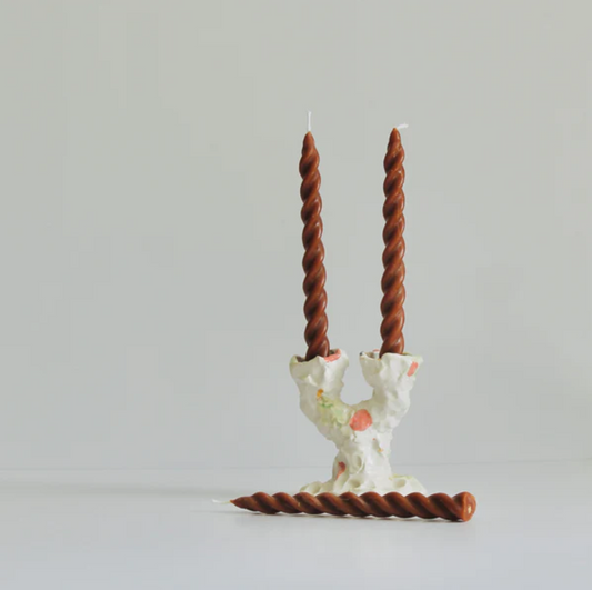 Spiral taper set toffee