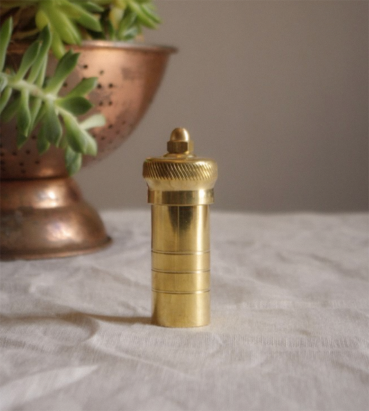 Brass Pepper Mill 022