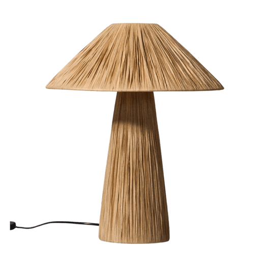 Ourea Raffia Table Lamp