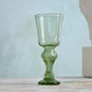 White Wine Glass Vert Fumé Set of Two