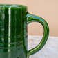 Tazekka Green Moroccan Ceramic Jug