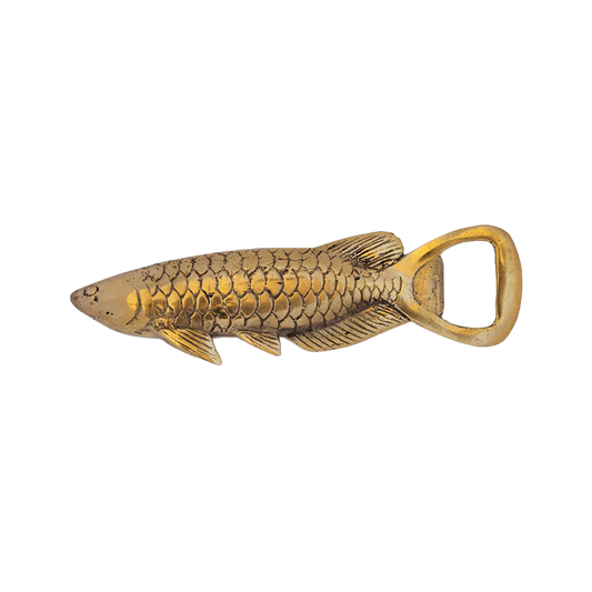 Mahe Brass Fish Bottle Opener, Rasbora