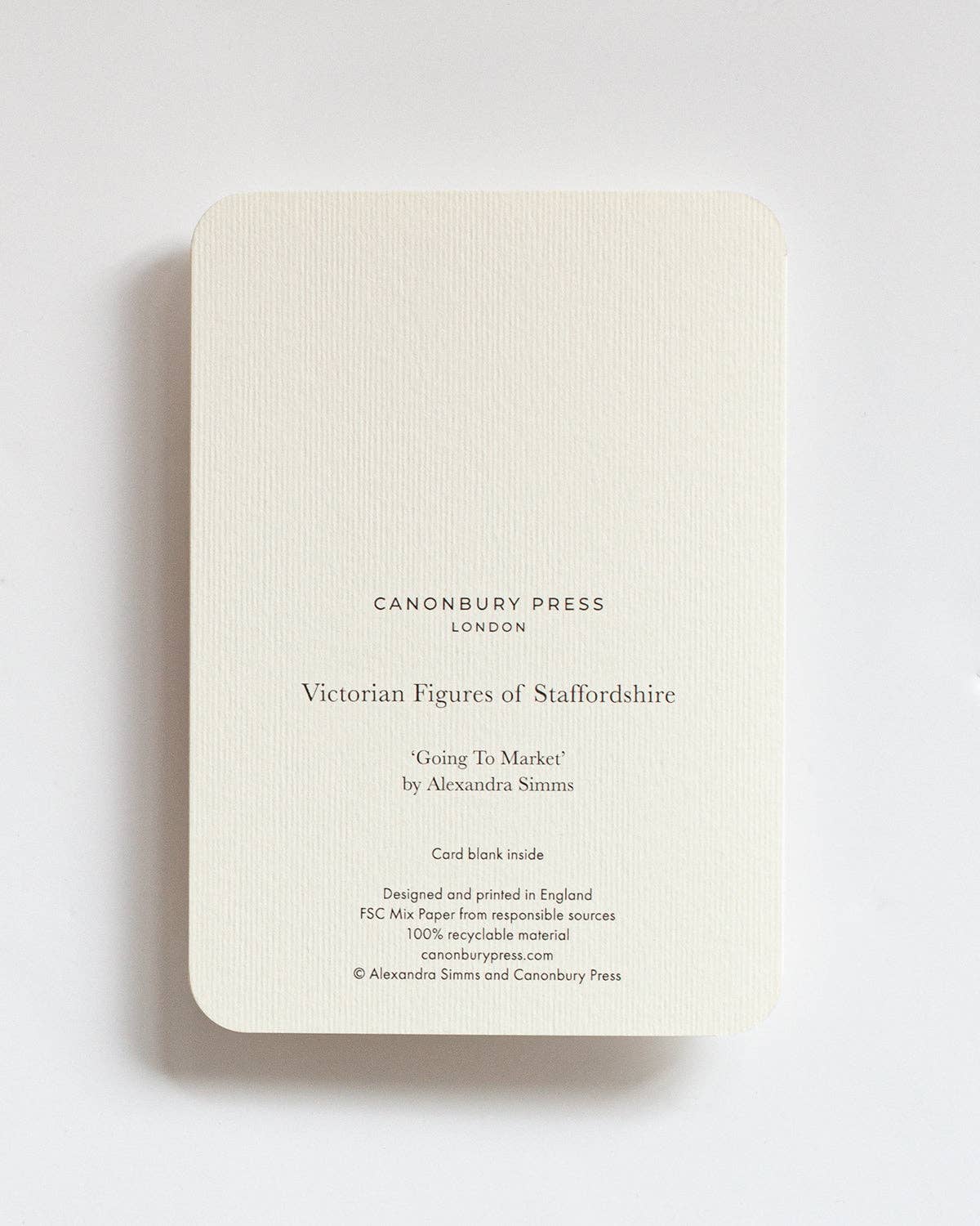 Going to Market Greeting Card | Birthday Card | Luxury Cards