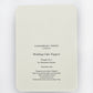Wedding Cake Topper No.1 Greeting Card | Engagement