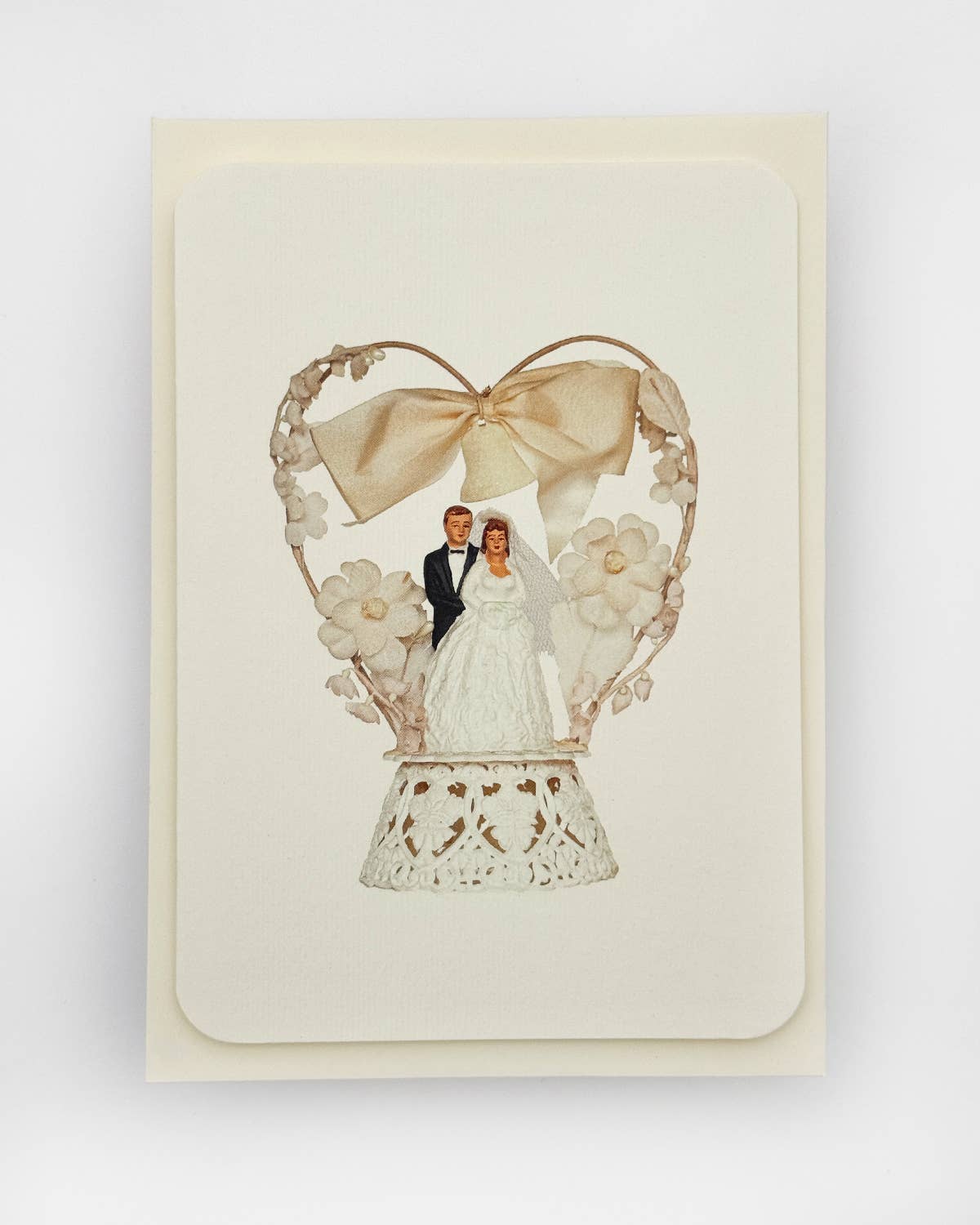 Wedding Cake Topper No.4 Greeting Card | Engagement