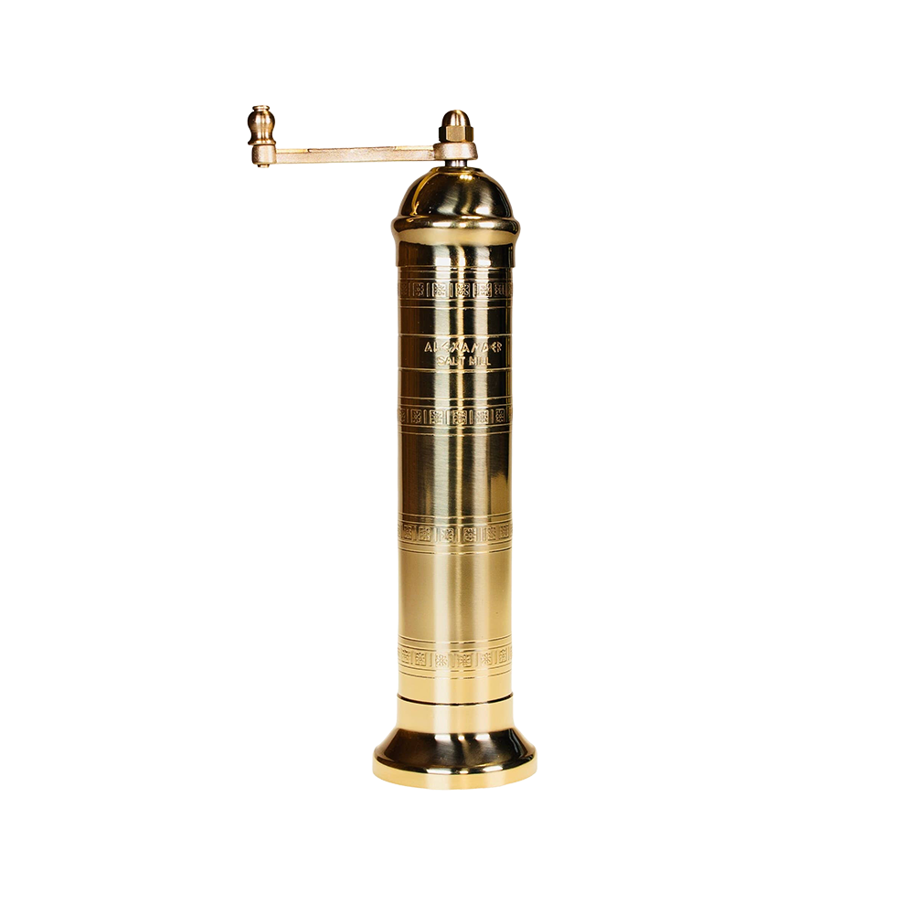 The original 'Brass Mill' - 8" salt grinder