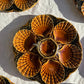 Ceramic oyster or shell plate