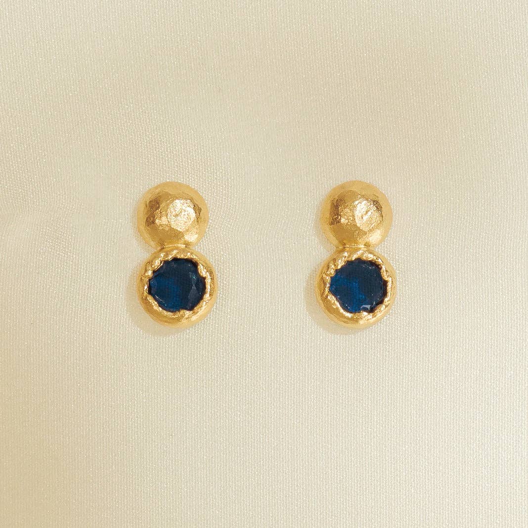 Petra Night Blue Earrings