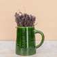 Tazekka Green Moroccan Ceramic Jug