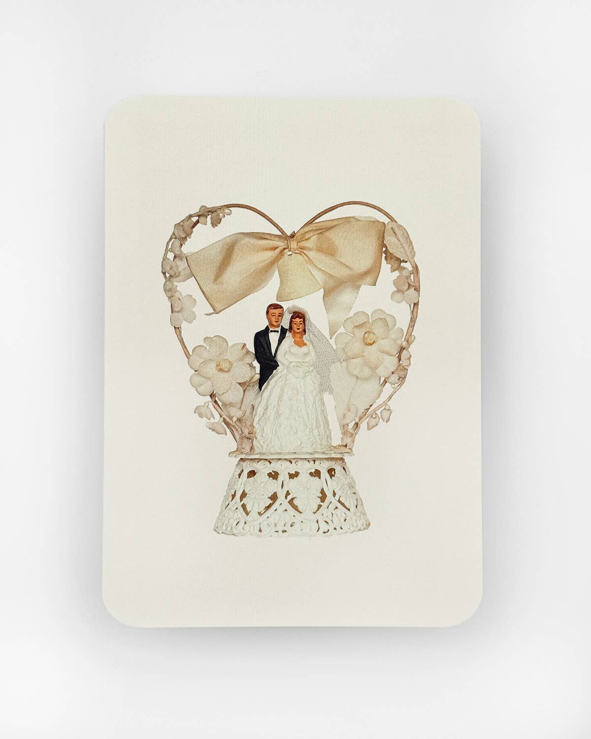 Wedding Cake Topper No.4 Greeting Card | Engagement