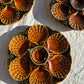 Ceramic oyster or shell plate