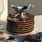 Ceramic oyster or shell plate