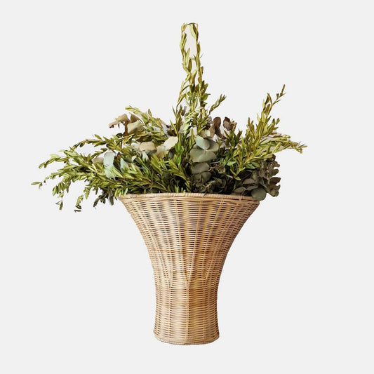 Rattan Wall Vase Pippa