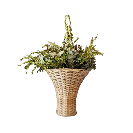 Rattan Wall Vase Pippa
