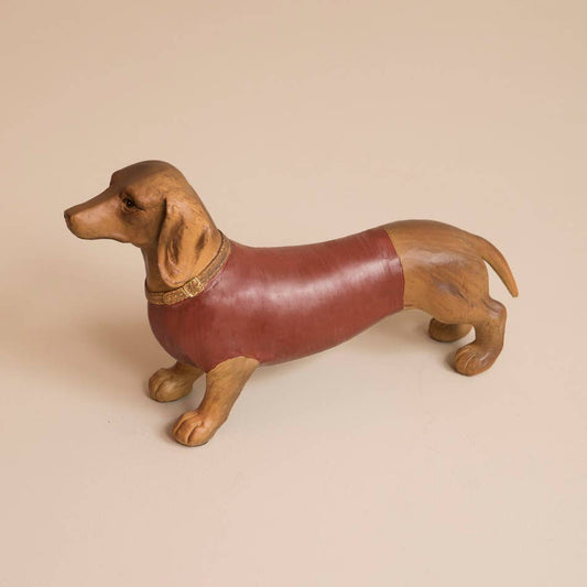 Resin Greta Dachshund