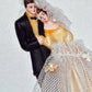 Wedding Cake Topper No.1 Greeting Card | Engagement