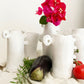 Organic Form Vase - Zed White