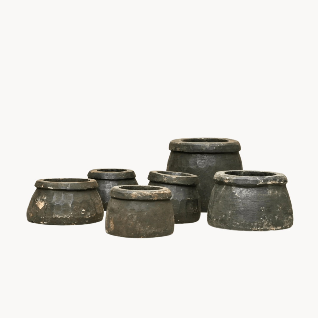 Vintage Indian Stone Pot