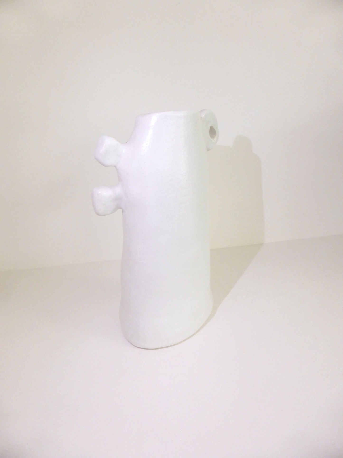 Organic Form Vase - Zed White